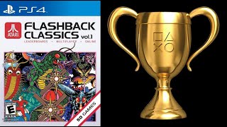 Atari Flashback Classics Volume 1 PS4 Trophy List LPOS