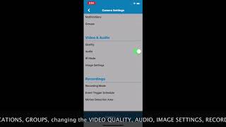 Uniden Security Cloud - AppCam 50HD Settings screenshot 4