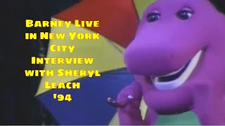 Barney Live In New York City Interview With Sheryl Leach - 94