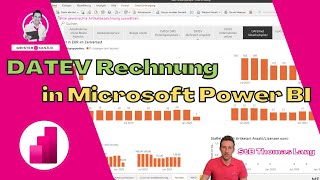 Microsoft Power BI  - DATEV Rechnungsanalyse