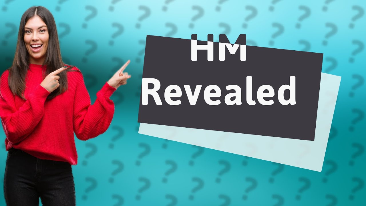 What Does HM Stand For In Pok mon YouTube