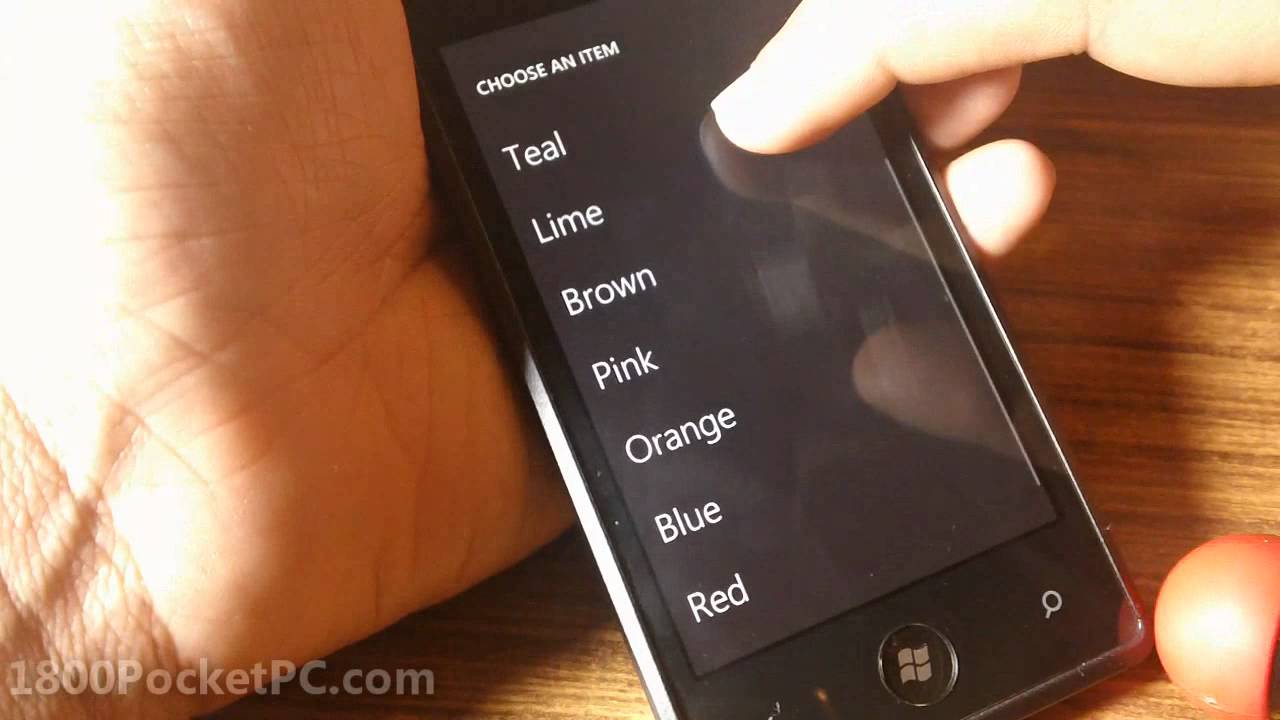 Categorize Windows Phone Home Screen Tiles - YouTube