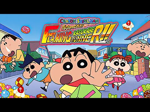 CRAYON SHINCHAN The Storm Called! FLAMING KASUKABE RUNNER!! | GamePlay PC