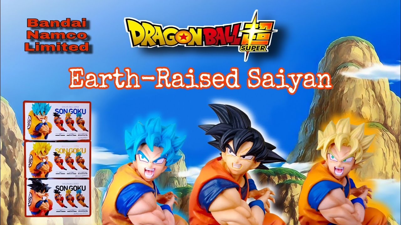 Bandai Namco Limited✨Goku Day Figures✨Earth-Raised Saiyan✨Son Goku Set 1
