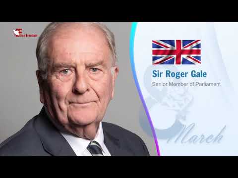 Sir Roger Gale MP urges support for female activists leading a push for change in Iran