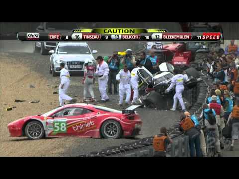 AUSmotive: Allan McNish crash Le Mans 2011 (HD)