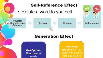Chapter 7 Long Term Memory Encoding and Retrieval