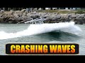 BOW FLARE Vs HAULOVER INLET WAVES !! BOAT ZONE