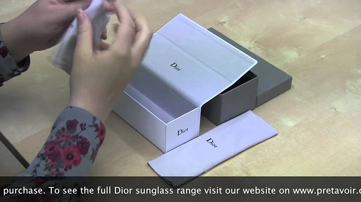 Dior Sunglass Unboxing