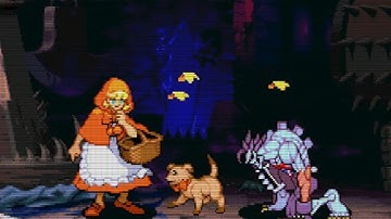 BABYBONNIEHOOD vs L. RAPTER (Vampire Savior) Capcom Fighting Collection! (Ending)