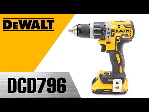 taladro atornillador percutor dewalt inalambrico 20v dcd796 taladro atornillador percutor dewalt inalambrico 20v dcd796