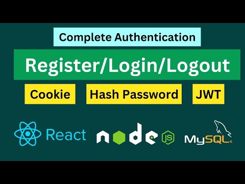 7.1 Lecture. | Node js JWT | | Authentication | | Part 2| | MD| | Amir ...