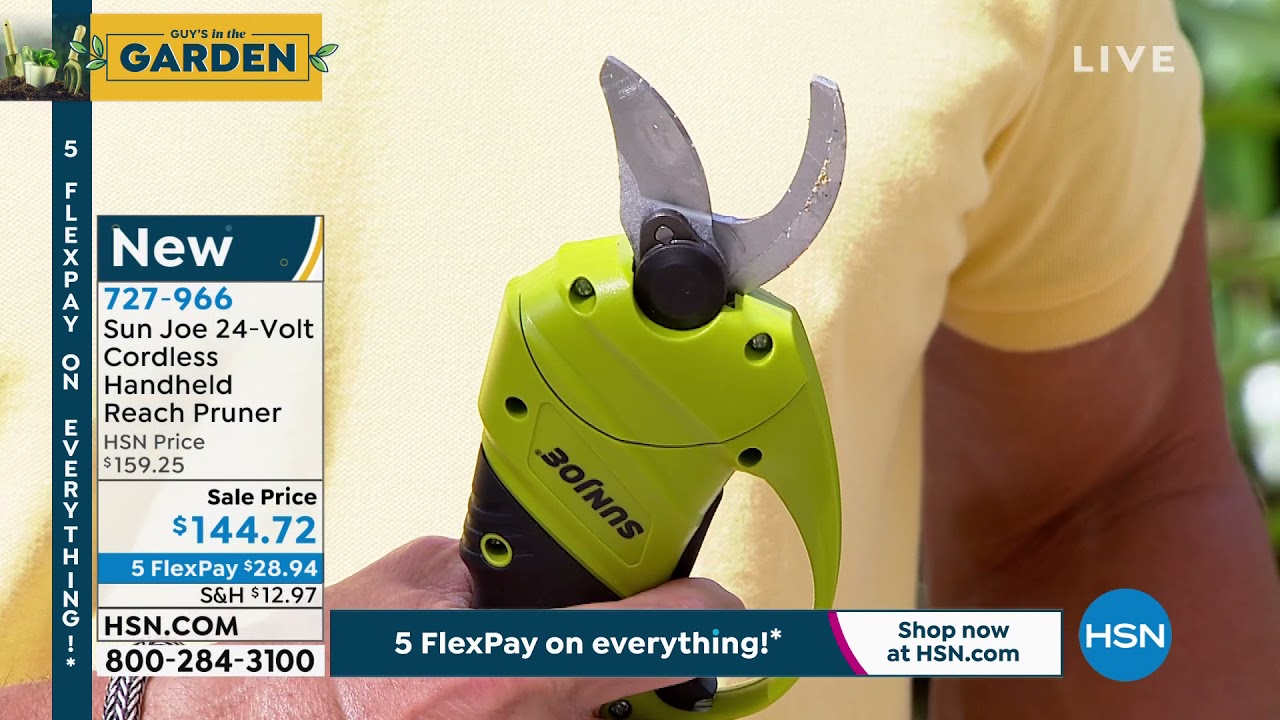 Sun Joe 24Volt Cordless Handheld Reach Pruner