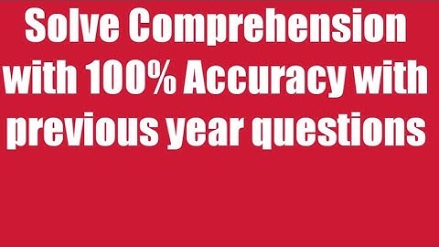 CSAT-2011 Paper PART-2