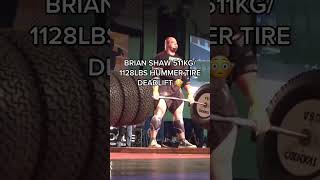 1,128Lb Hummer Tire Deadlift