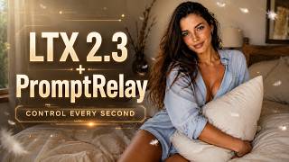 Celebrity First-Person POV AI Video! PromptRelay LTX 2.3 Tutorial ---- Master AI Video Timeline Control Net Worth