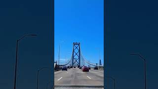 San Francisco Bridges in 4K HDR #goldengatebridge #sanfrancisco #california #roadtrip #scenicdrive