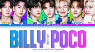 Billy Poco ~ENHYPEN [Lyrics HAN/ROM/ENG]
