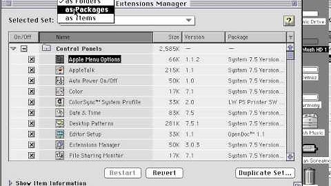 New Extension Manager