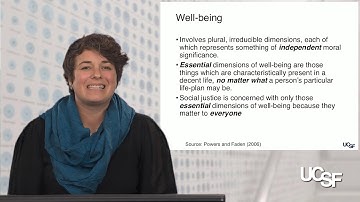 Krista L. Harrison, PhD, Justice and Health Part 3: Social Justice Theory