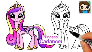How to Draw My Little Pony | Princess Cadance Alicorn