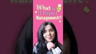 So..... what exactly is IT Project Management? 🤔 #IT #projectmanagement #techcareers #MIS #careers