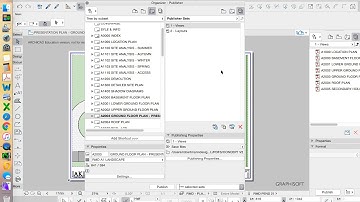ArchiCAD 21 House Project - part 24 - publishing a layout vs printing