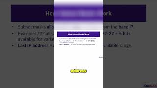 Understanding Subnet Masks: Unlock IP Addressing Secrets