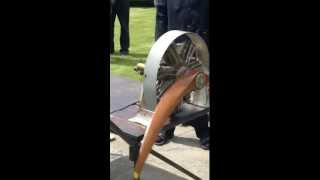 Bentley BR 2 rotary radial 9 cylinder engine 1/3 scale