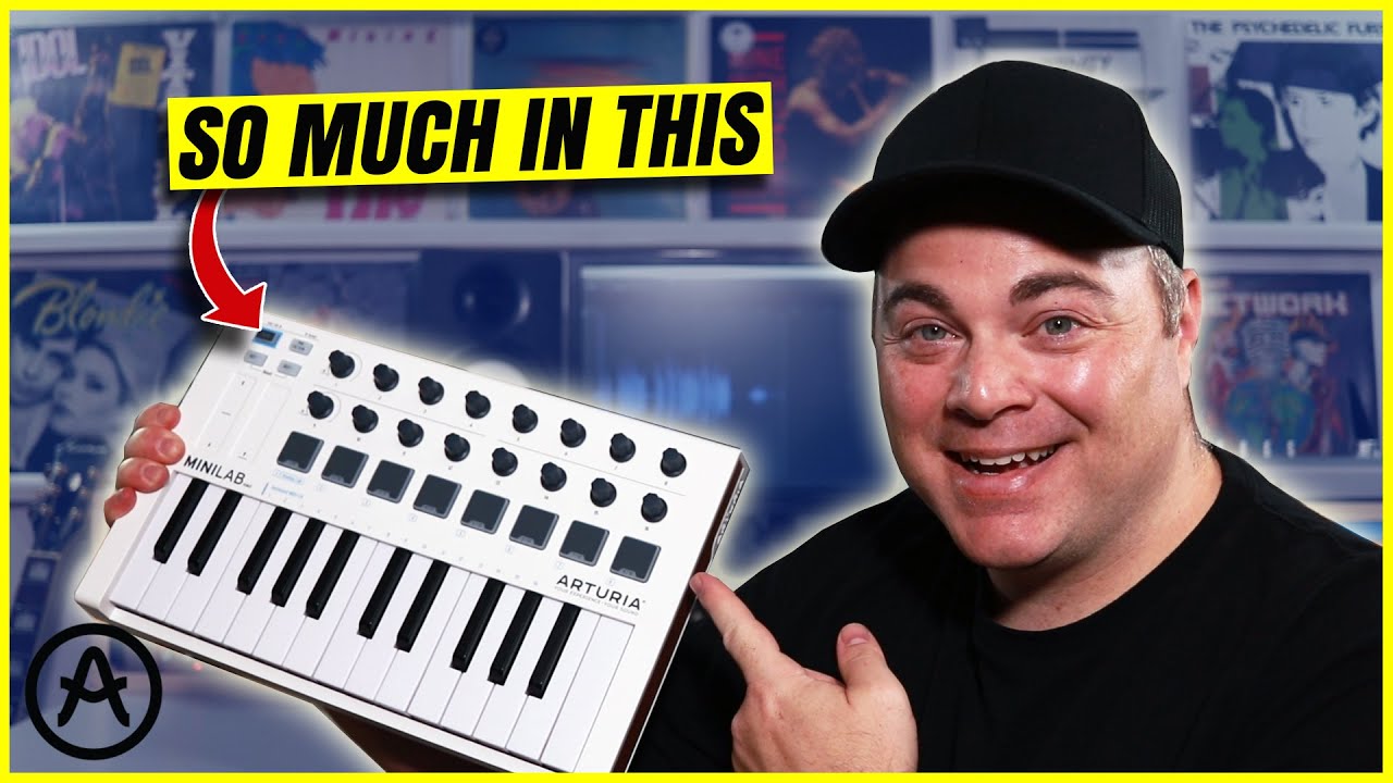 Best Mini Midi Keyboard? Arturia Minilab Mk2 YouTube