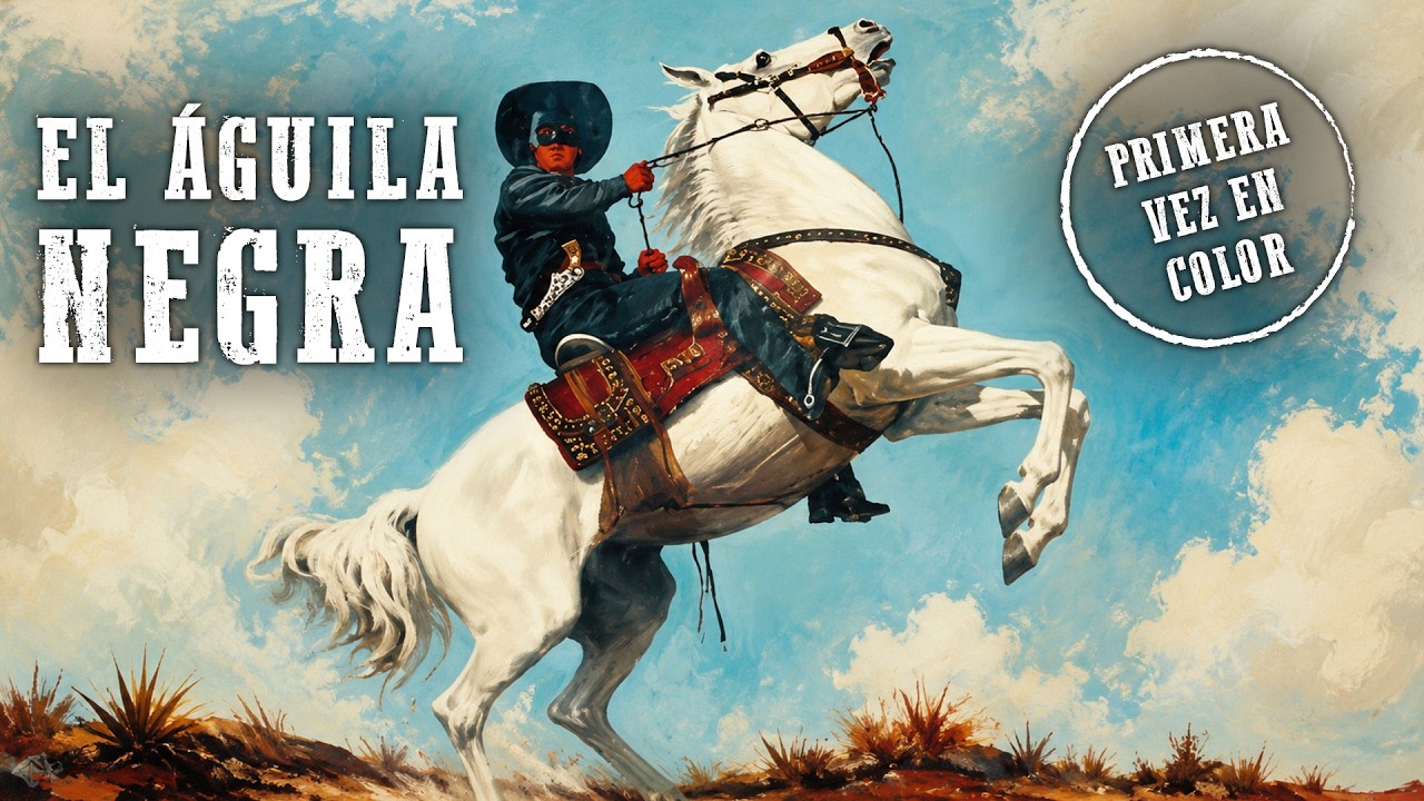 El águila negra | Fernando Casanova | Western | Perla Aguiar | Español | Coloreado