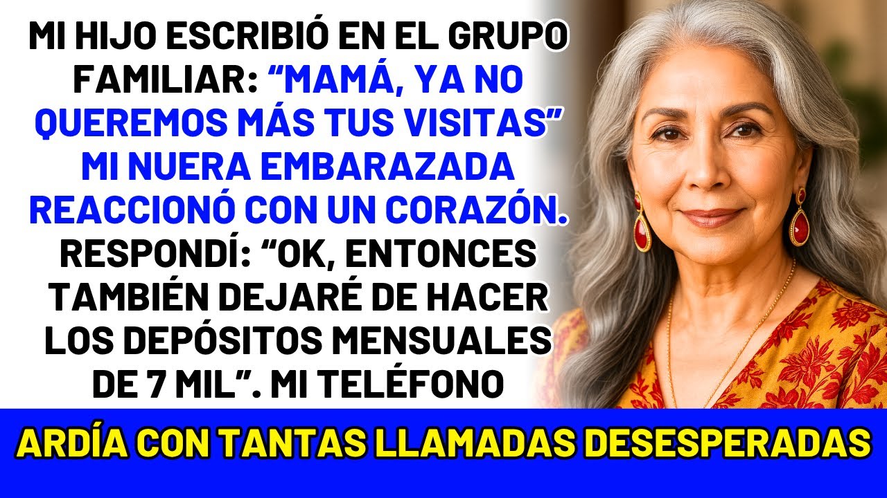 Mi Hijo Me Ordenó Alejarme De Su Esposa Embarazada. Me Fui… Días Después, Me Necesitaron, Pero Yo No