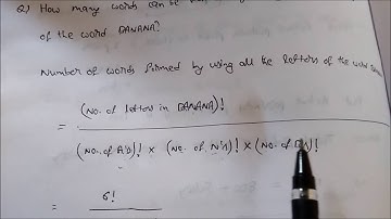 How many words can be formed by using all the letters of the word BANANA?