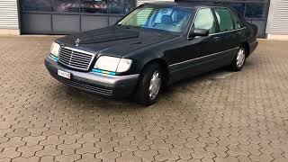 Обзор Mercedes Benz S600 W140 V12 из Германии (Кабан) то что осталось в тени ☝️