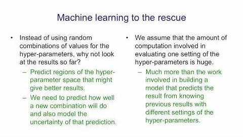Neural Networks for Machine Learning 15 2 OPTIONAL Bayesian optimization of hyper parameters