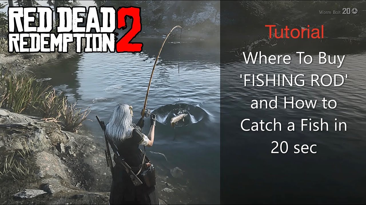 Where To Buy 'Fishing Rod' And Fastest Way of Fishing RDR2 YouTube