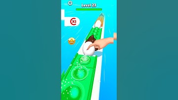 Slow - Faster Boost Speed Than Stop 🛑, Happy Pop Run Level - 23 #gaming #youtubeshorts #shorts