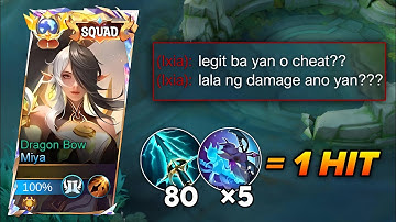 GLOBAL MIYA NEW TRICK BUILD FOR AUTO WIN!🔥 (MUST TRY) - MIYA BEST 1 HIT BUILD 2025!!! 