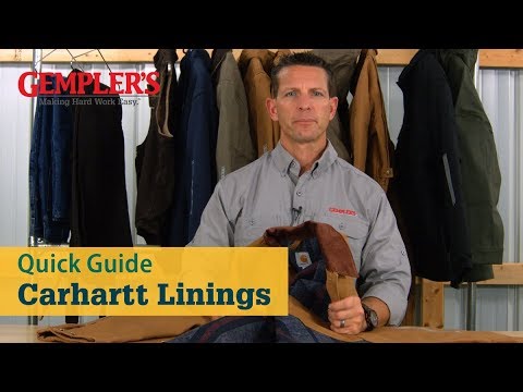 Carhartt Warmth Chart