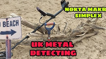UK BEACH DETECTING USING THE NOKTA MAKRO SIMPLEX.
