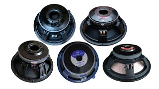 Rekomendasi speaker 15 inch low sub terbaik | Coil 4 inch