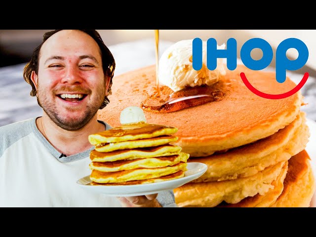 Making IHOP Pancakes at Home