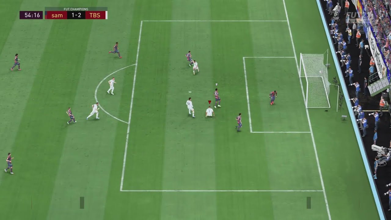 FIFA 22 Clip - Mbappe scoring when lay on grass