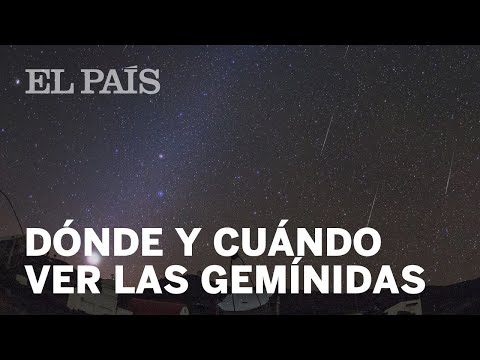 Gemínidas 2018: cuándo