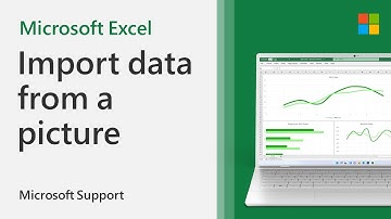 How to import data from a picture into Excel for Mac | Microsoft