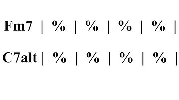 C Altered  Scale Backing Track LBT#07C