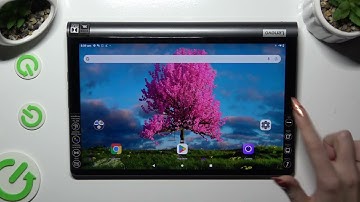 How to Turn On/Off Auto Brightness on LENOVO Yoga Smart Tab YT-X705F?
