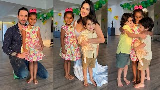 सनी लियॉन ने मनाया बेटी निशा का जन्मदिन|Sunny Leone Daniel Weber Celebrate Daughter Nisha's 6th Bday