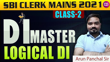 Logical DI  | Multiple Graphs For SBI Clerk Mains 2021 | By Arun sir
