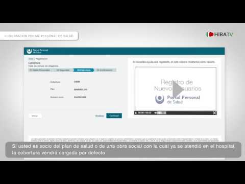 Registracion Portal Personal de Salud - Hospital Italiano de Buenos Aires
